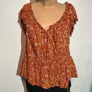 Old navy plus size babydoll top